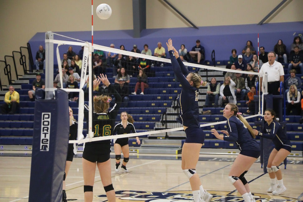 The Sonora Wildcats varsity volleyball team’s season came to an end Thursday night as they were beaten by a bigger, stronger team in three sets by Central Catholic in Modesto. Central Catholic are the number two seed in the 2019 CIF Sac-Joaquin Section Girls Volleyball Division III playoffs.
