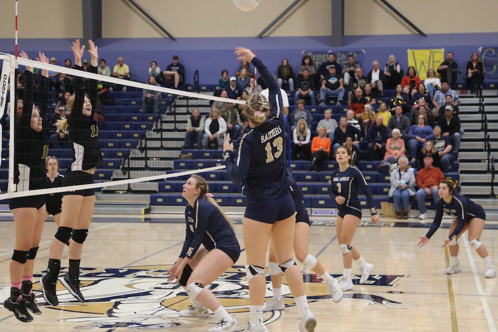 The Sonora Wildcats varsity volleyball team’s season came to an end Thursday night as they were beaten in three sets by Central Catholic in Modesto. Central Catholic are the number two seed in the 2019 CIF Sac-Joaquin Section Girls Volleyball Division III playoffs.