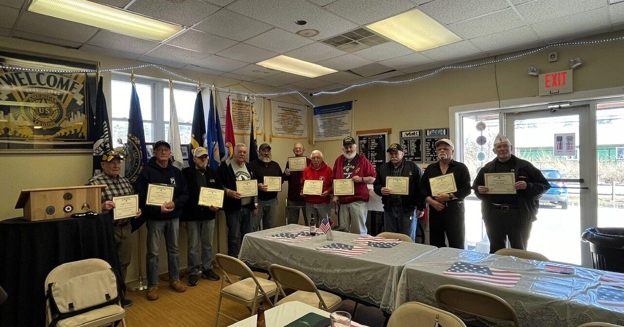 American Legion Hurd-Welch Post 90, in Raymond recognizes Vietnam War Veterans - Vimarsana News