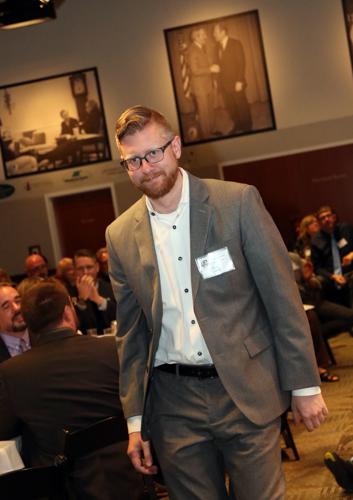 Union Leader reporters Shawne K. Wickham, Mark Hayward and Publisher ...