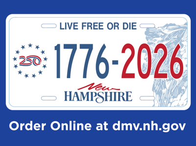 State unveils commemorative license plate to celebrate America's