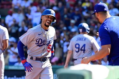 Mookie Betts' monster day leads Dodgers to win over Red Sox - Los