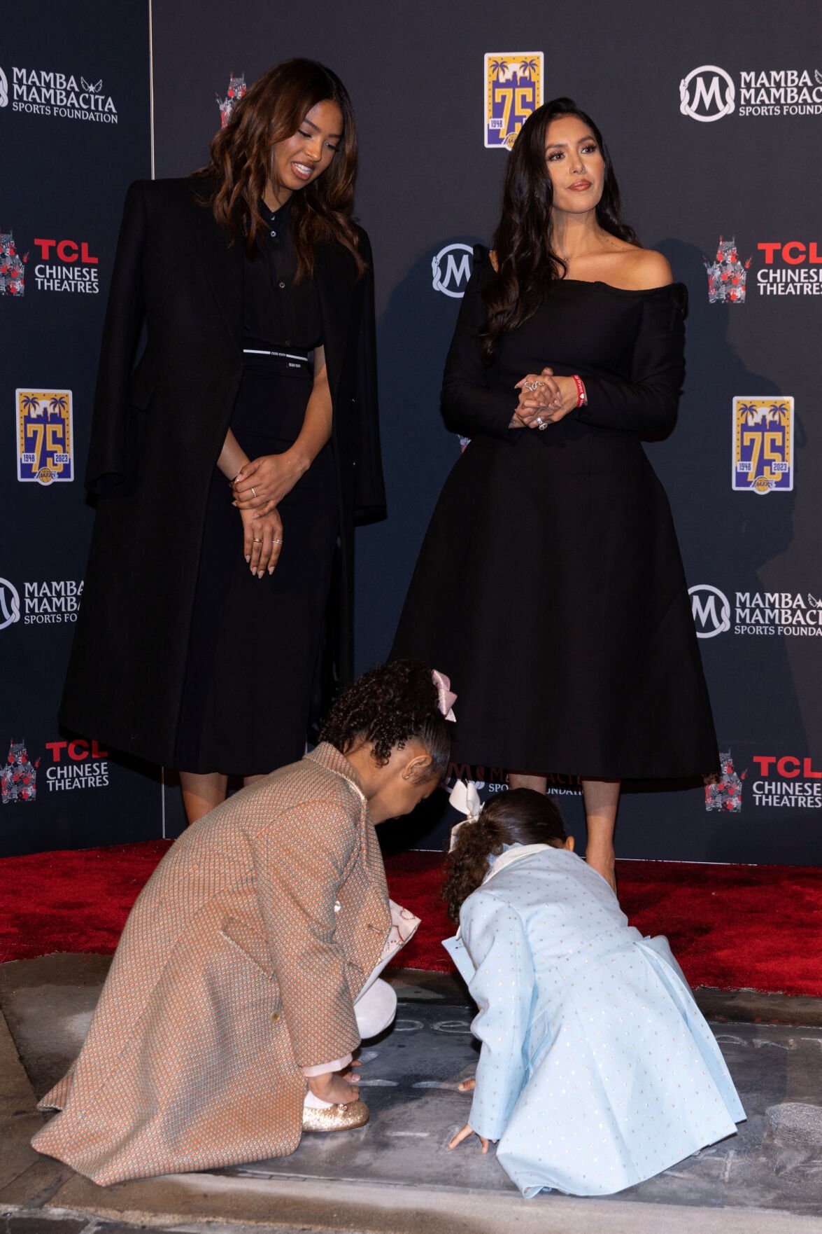 Kobe Bryant Hand and Foot Print Ceremony at The Chinese Theatre In