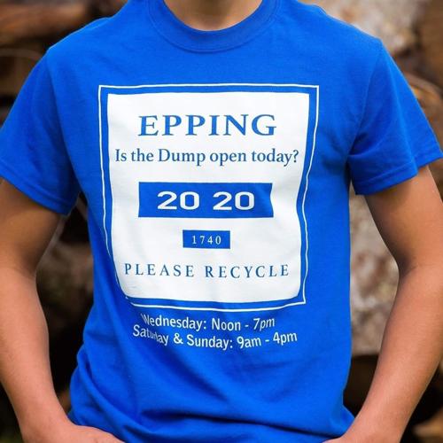 'Is the dump open today?' Tshirt in Epping Local News