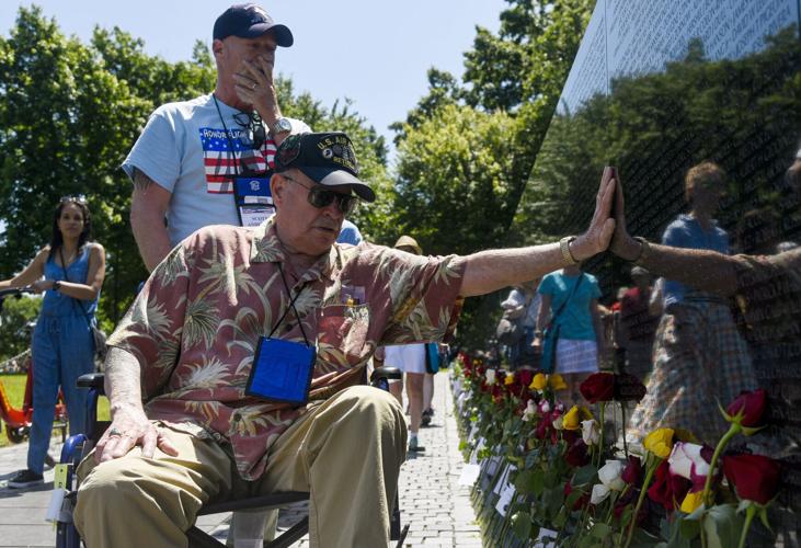 Honor Flight veterans tour