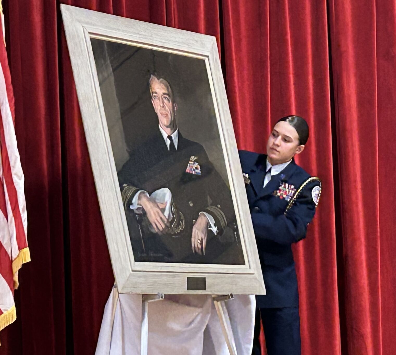 Restored Alan B. Shepard Jr. Portrait Unveiled On Astronaut’s Birthday ...