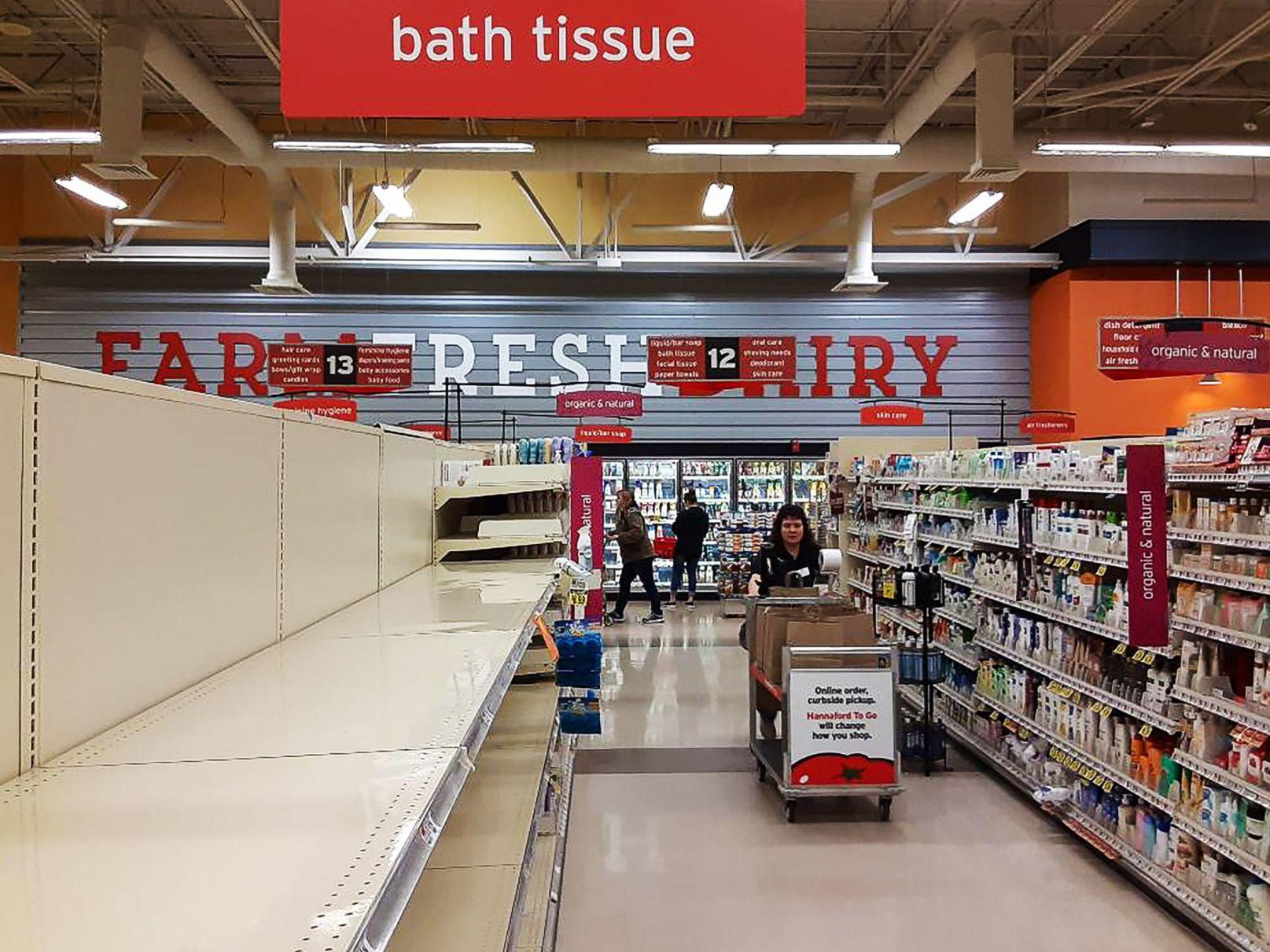 Consumer fears empty shelves at NH grocery stores | COVID-19 |  unionleader.com, image size:1615x1211