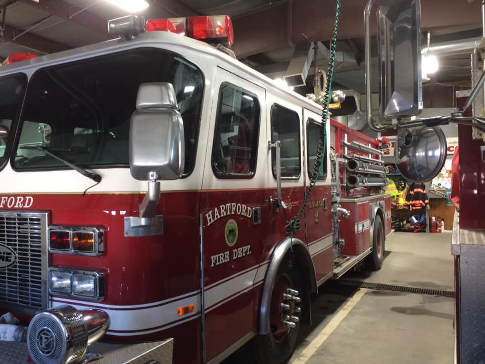 Vermont fire department loans truck to Charlestown Public Safety