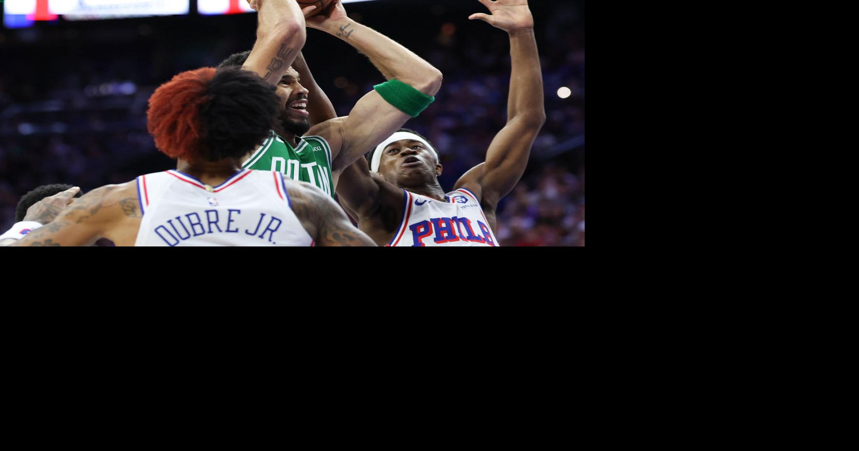 Celtics star Jayson Tatum (knee) questionable for Game 7 vs. Sixers