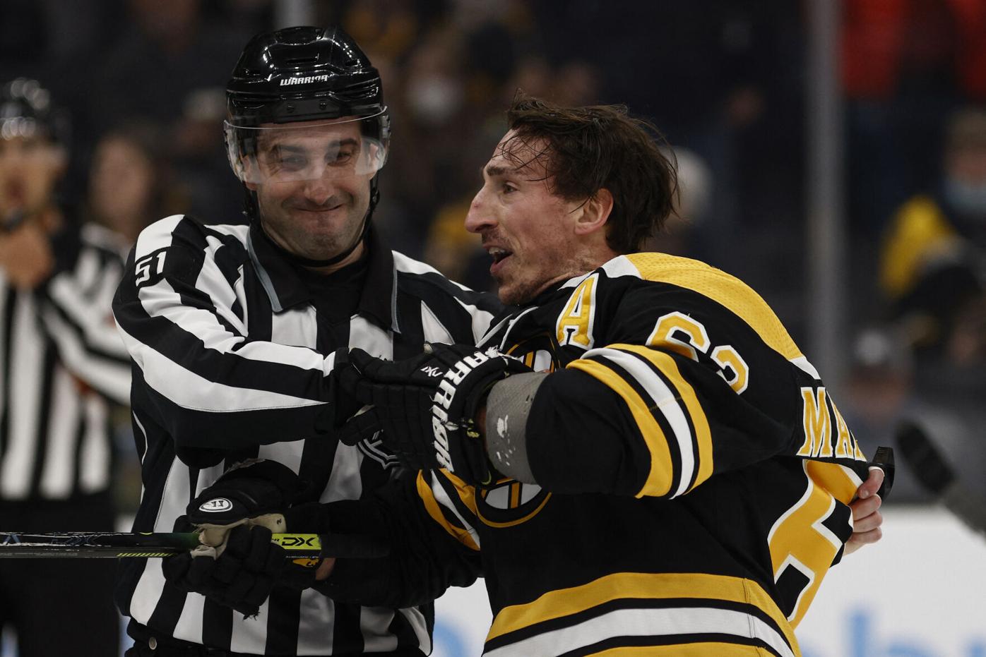 Brad Marchand has an eager message for Bruins fans on Instagram