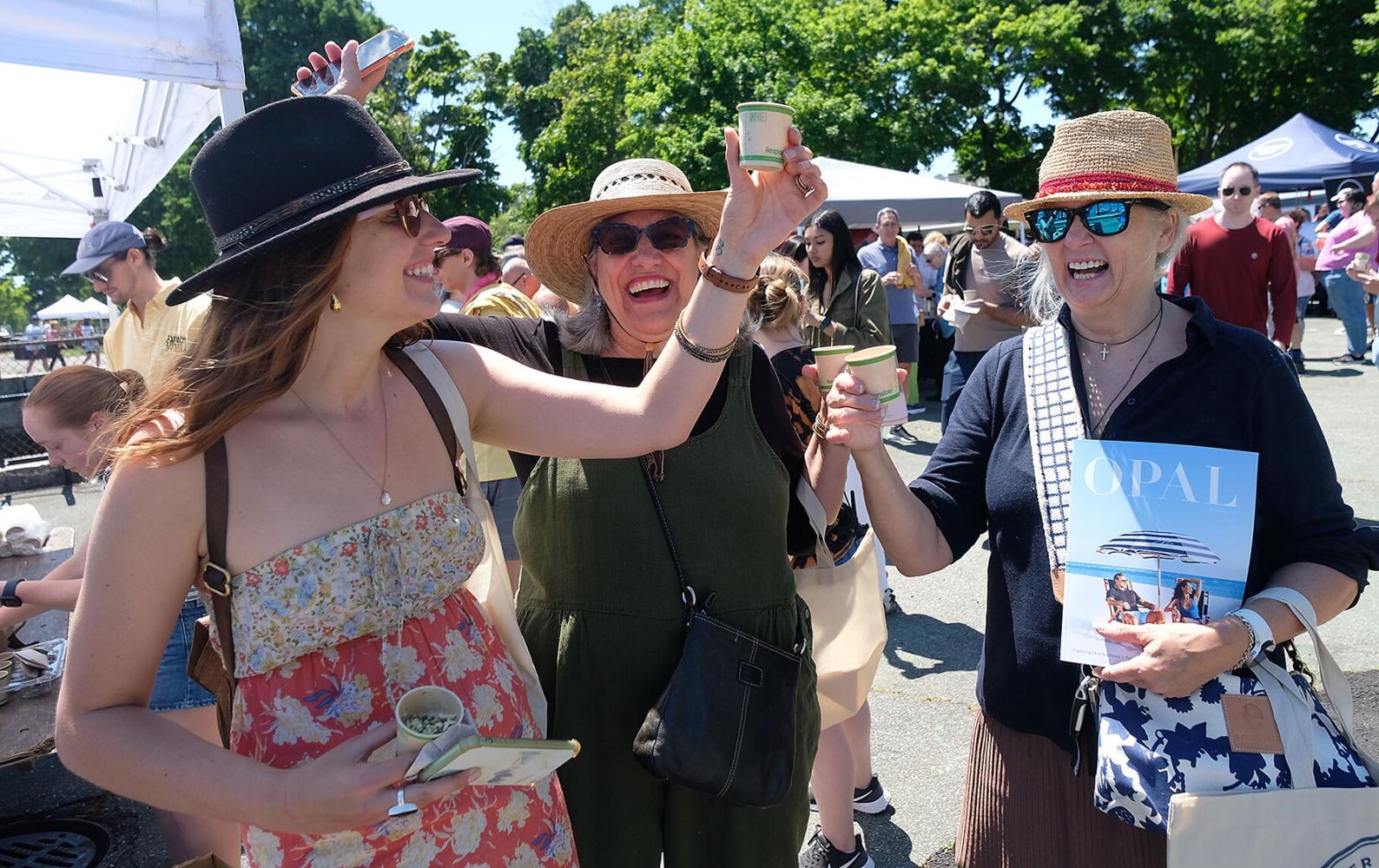 Chowder aficionados came from far and wide for Portsmouth’s soupy