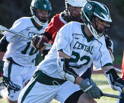 Alex Hall S High School Lacrosse Central Boys Confident Under Bg