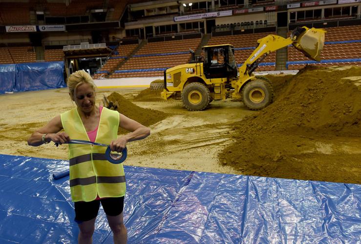 Inside Look Monster Jam setup