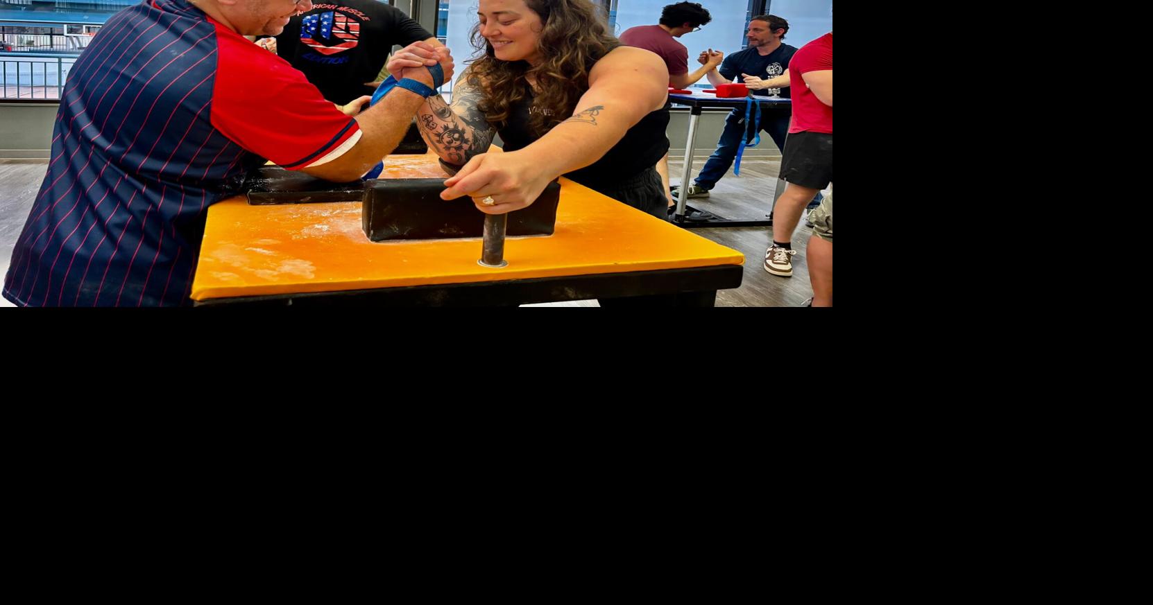 Cleveland arm wrestler Megann Galehouse headed to world championship in India, but first a stop in NH