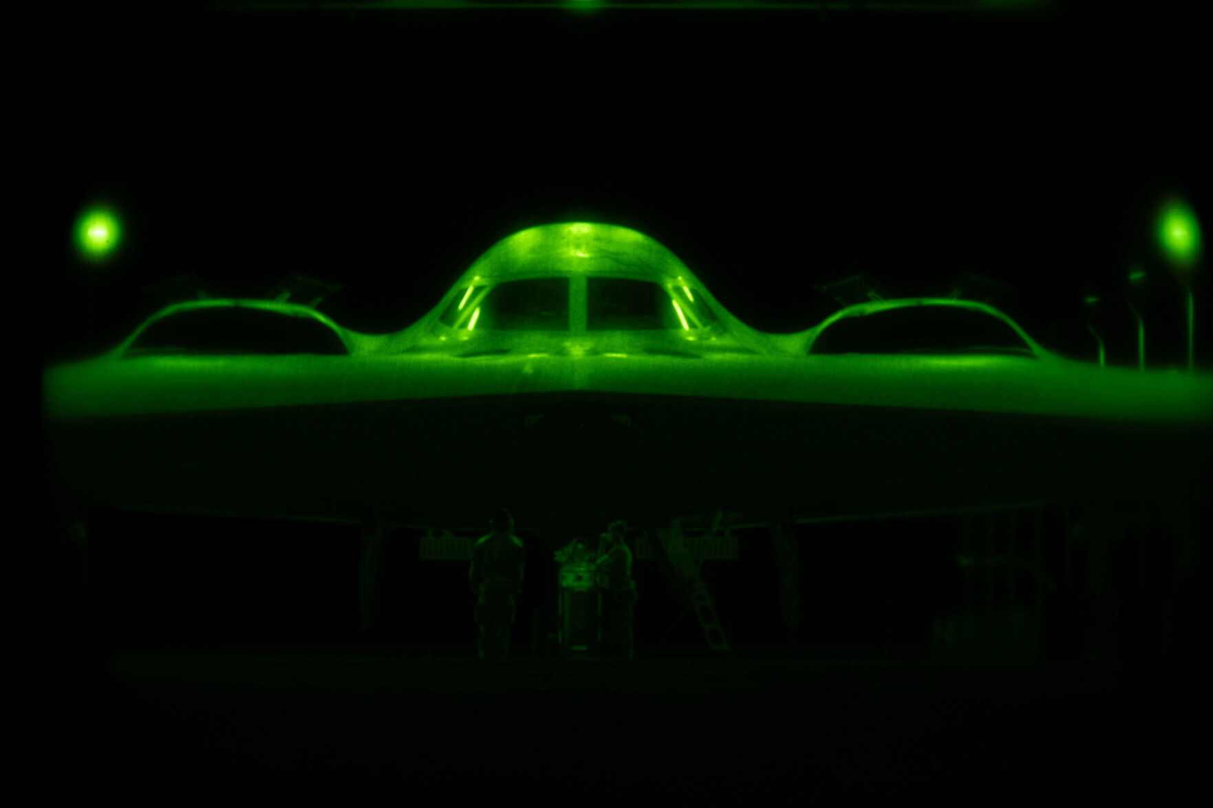Turkey sandwiches and stealth: Preparing for B-2 bomber