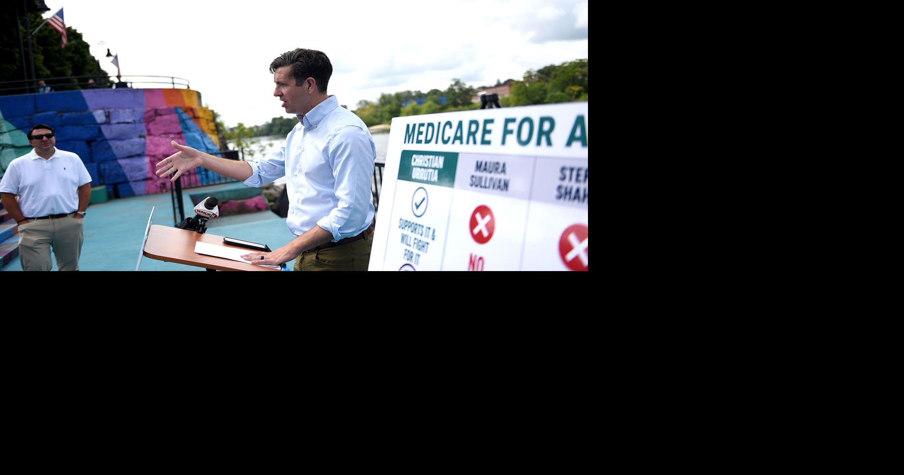 Urrutia drops out, endorses Shaheen in 'two-person' race