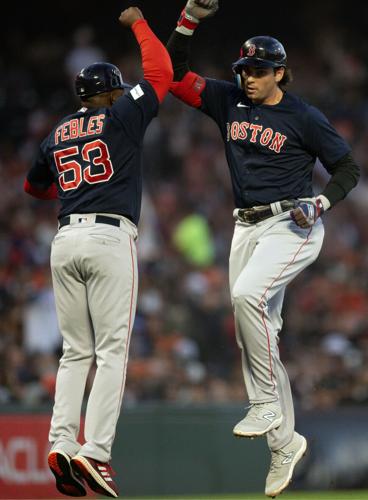 Casas homers again as Red Sox beat Giants to open West Coast trip, Red Sox