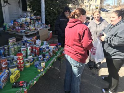 Derry Family Creates Food Pantry For Covid 19 Shortage