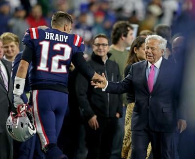 Robert Kraft discusses Tom Brady, planned ceremony to honor
