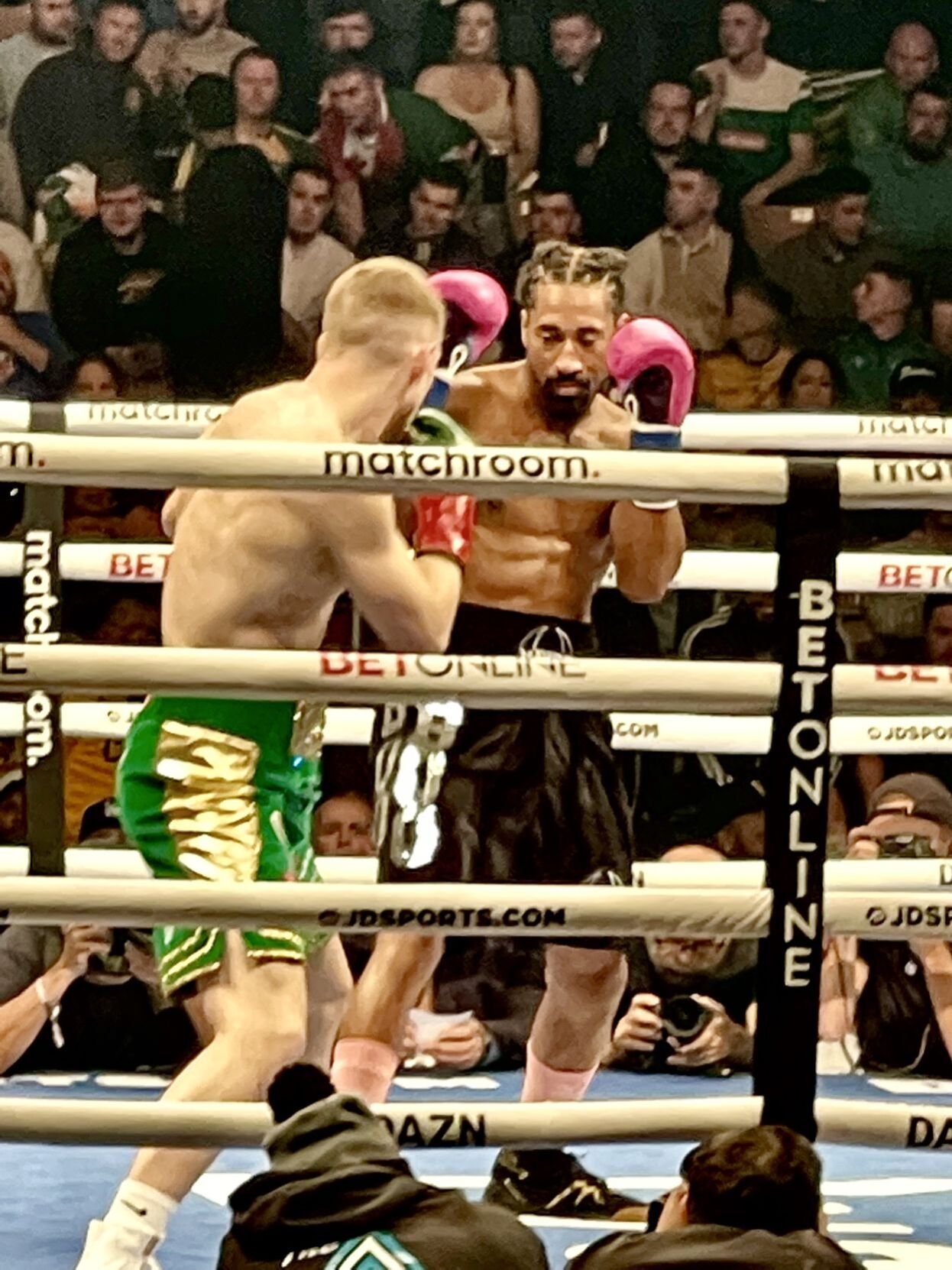 Anrade and Quigley square off