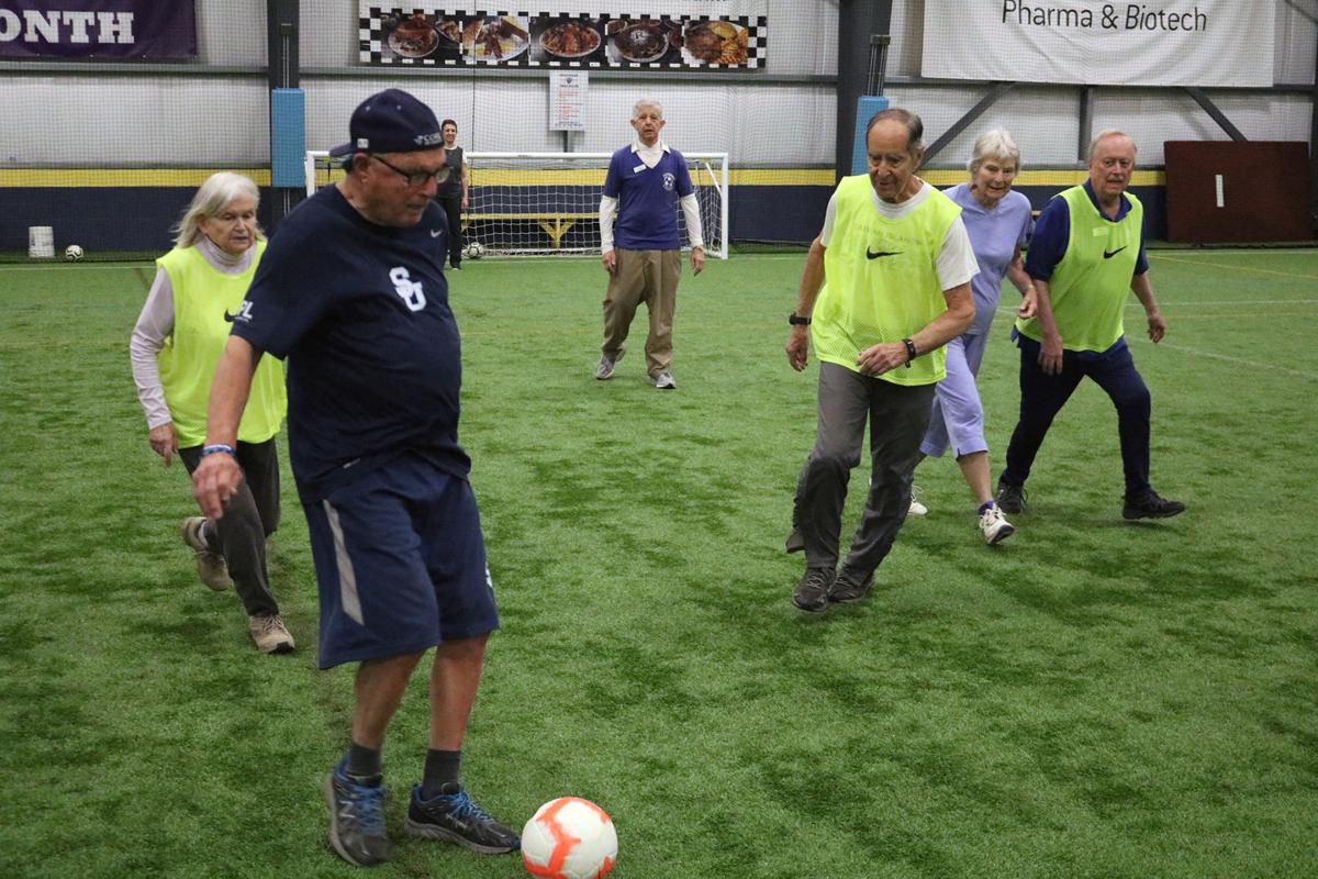 Getting Their Kicks Walking Soccer Program Getting High Scores