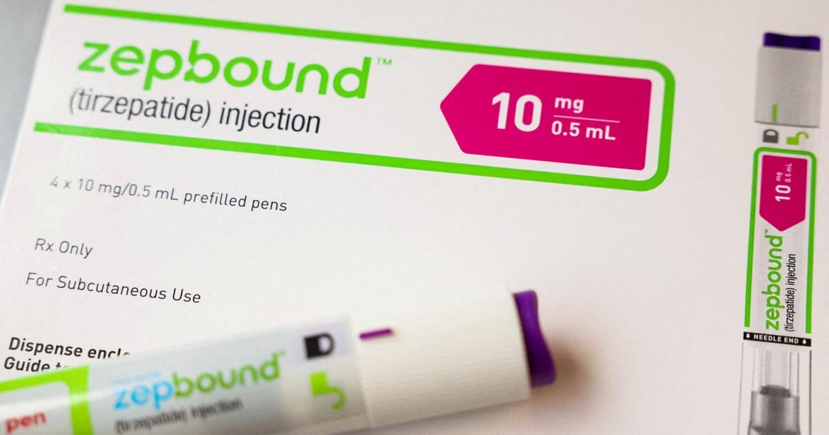 Lilly launches vials of weight-loss drug Zepbound for $399 a month, about a 25% discount | Business | unionleader.com Lilly launches vials of weight-loss drug Zepbound for $399 a month, about a 25% discount | Business | unionleader.com