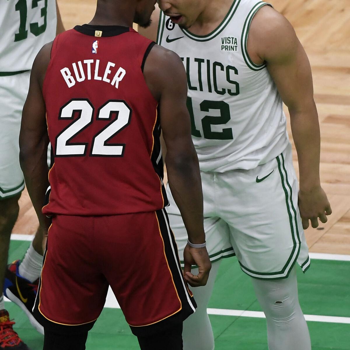 Grant Williams tugged on Playoff Jimmy Butler’s cape and Game 2