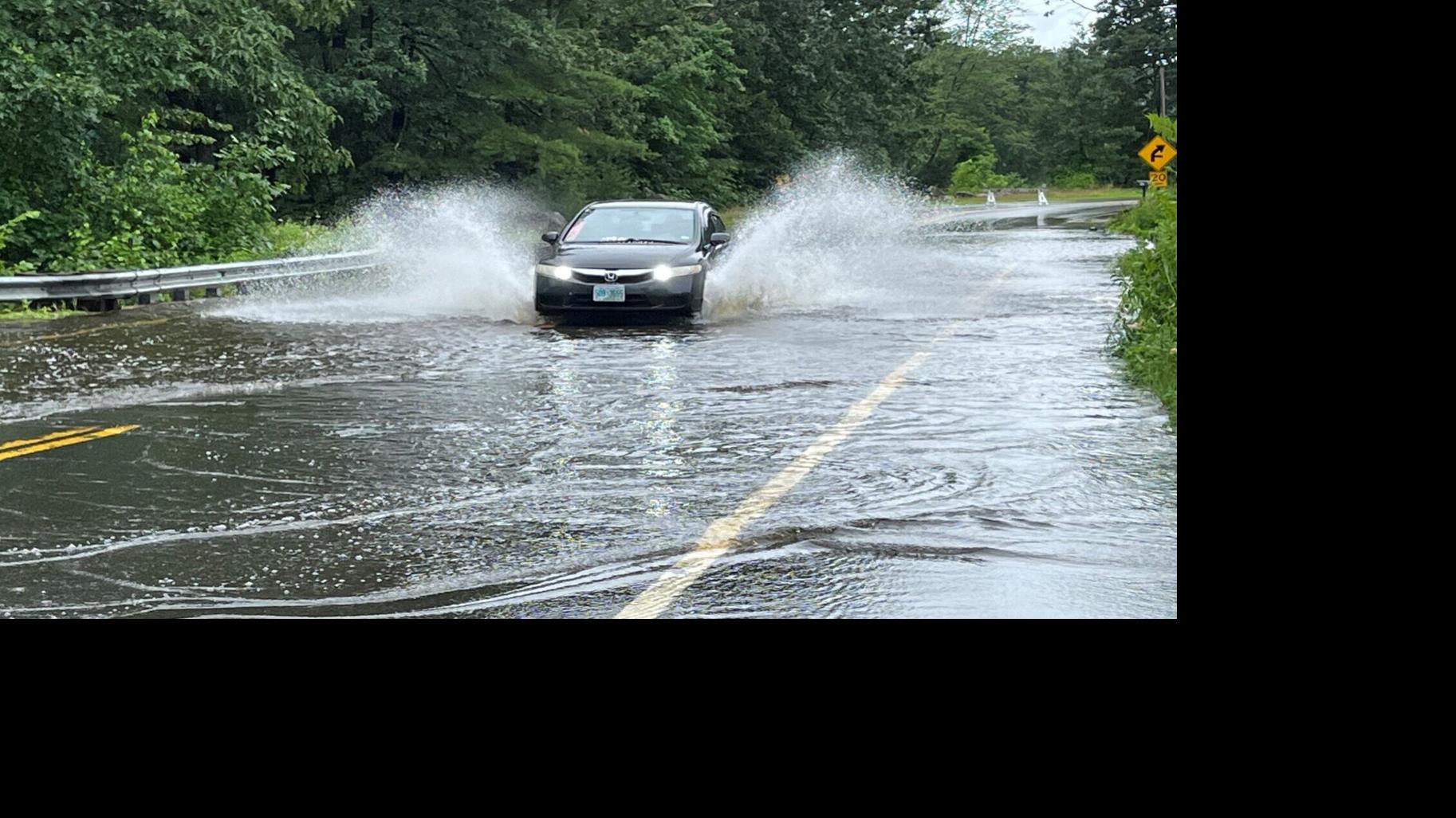 Torrential rain leads to flooding in many NH communities | Weather ...