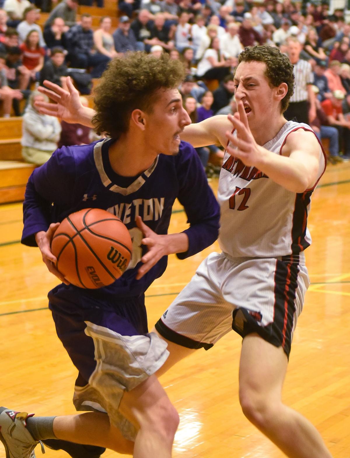Division Iv Boys Basketball Semifinals Newmarket Gets Tough On