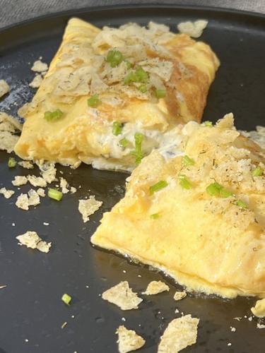 Cheese and Chive Omelet