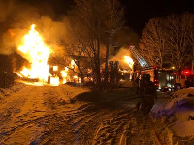 Fire at the Rocks Estate