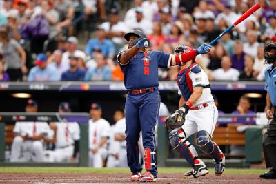 J.T. Realmuto homers to give the National League their first run of the  All-Star Game! 