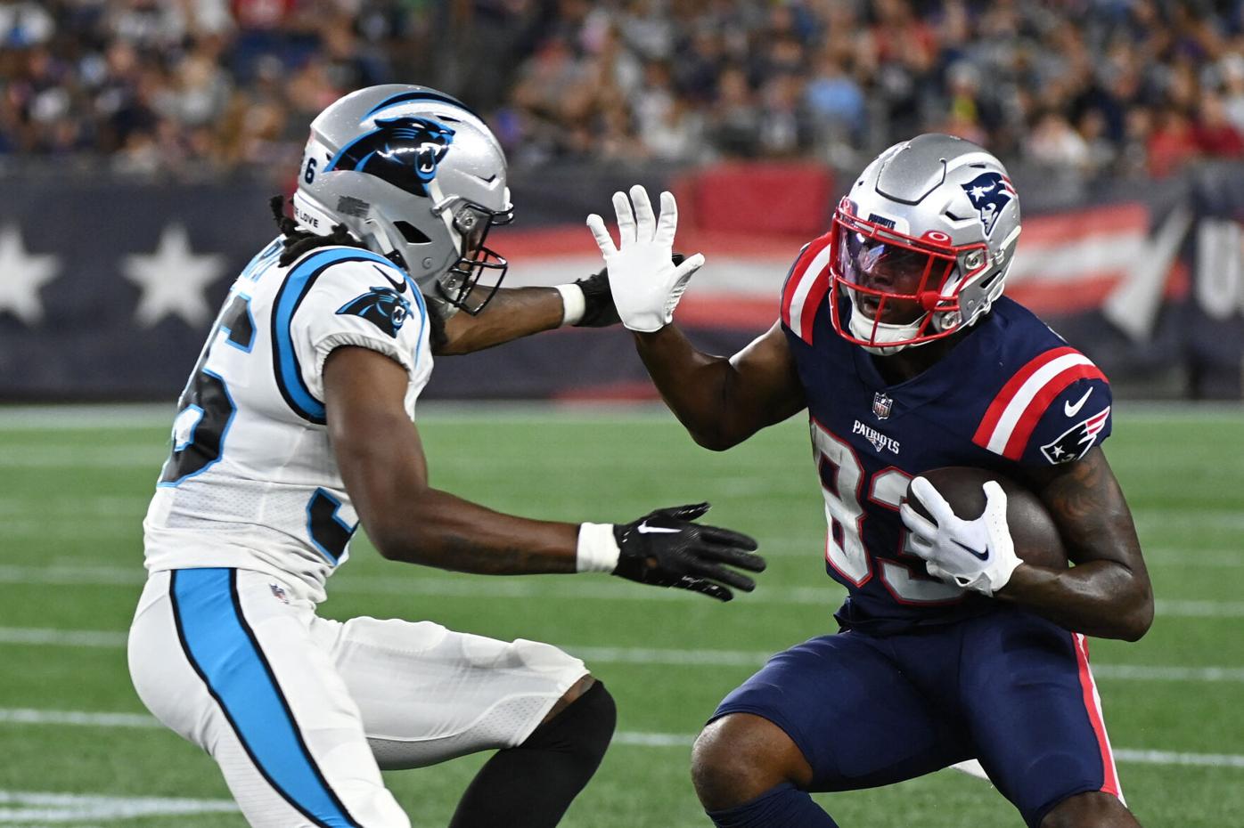 Lil'Jordan Humphrey continues unlikely push to make Patriots' roster, Patriots