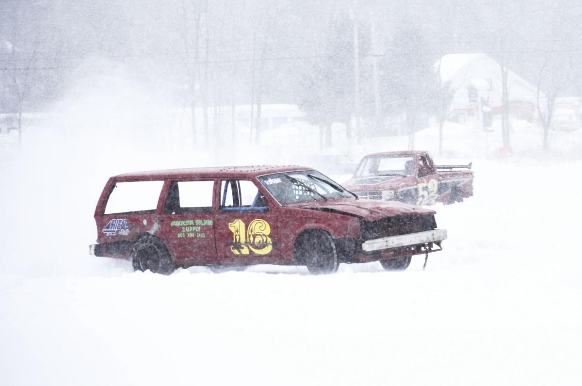 Moultonborough S Berry Pond Heats Up With Annual Ice Racing