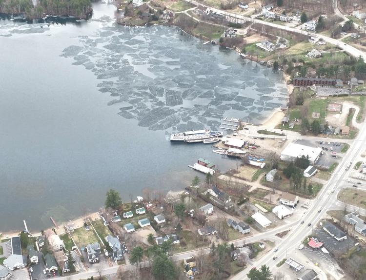 Ice Out officially declared on Lake Winnipesaukee at 524 a.m