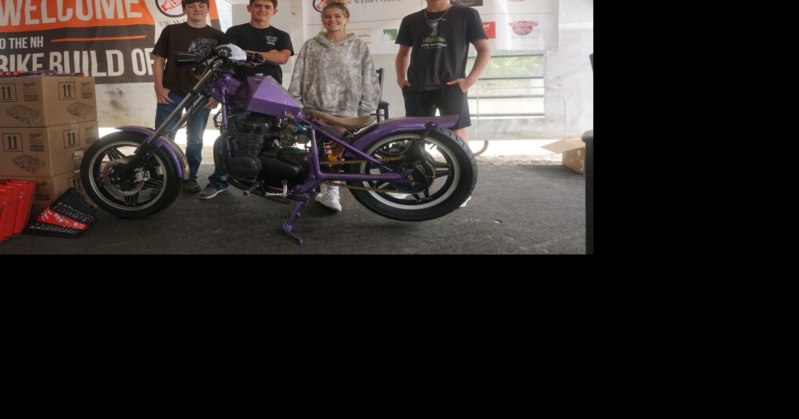 NH students revved up after winning motorcycle build competition