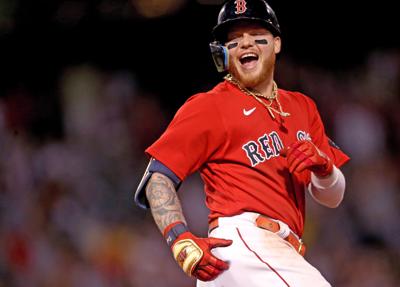 New Red Sox outfielder Alex Verdugo may miss the start of the