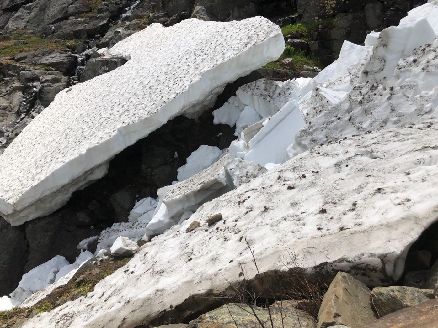 Lucky To Be Alive Mass Hiker Rescued From Collapsed Snow Arch