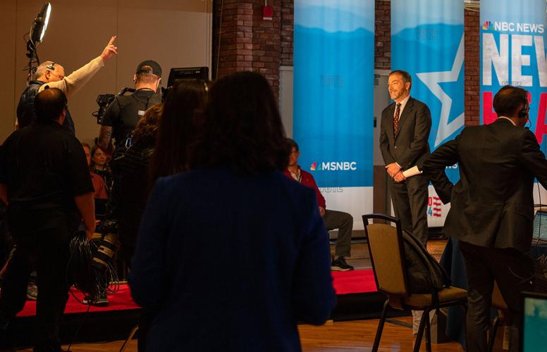 NBC and 'Meet the Press' set up shop in armory; known for filming ...