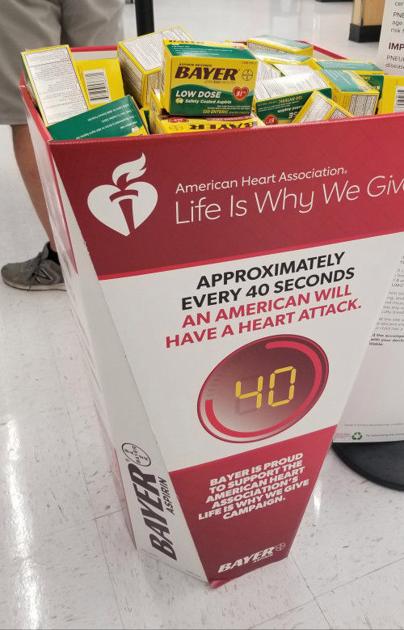 American Heart Association Puts Halt To Bayer S Giant Displays Of