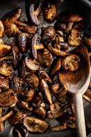 The key to beautifully browned mushrooms