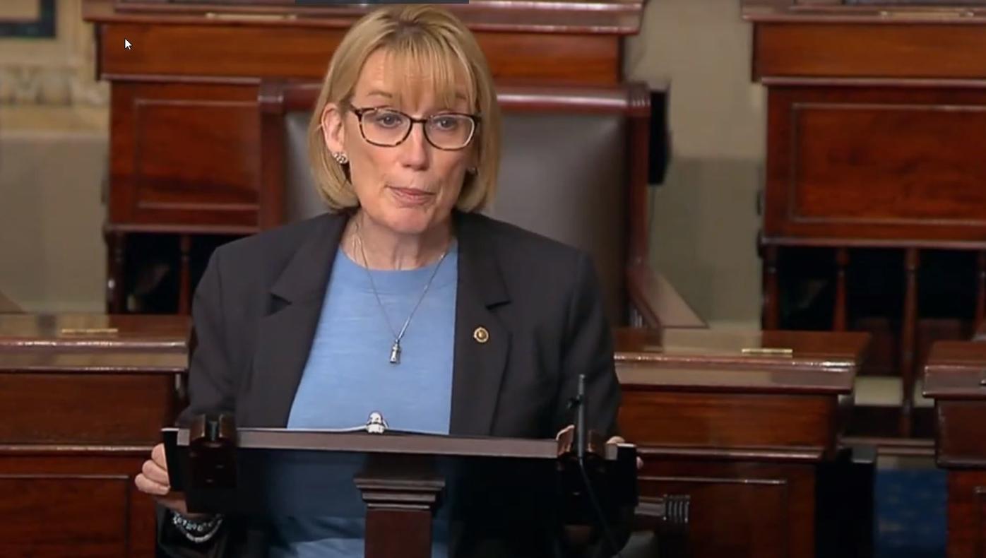 Hassan speaks on the filibuster