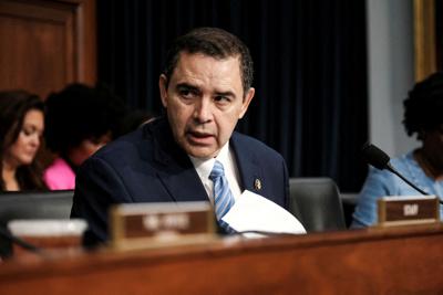 FILE PHOTO: U.S. Rep. Henry Cuellar (D-TX) at a Homeland Security Subcommittee hearing in Washington