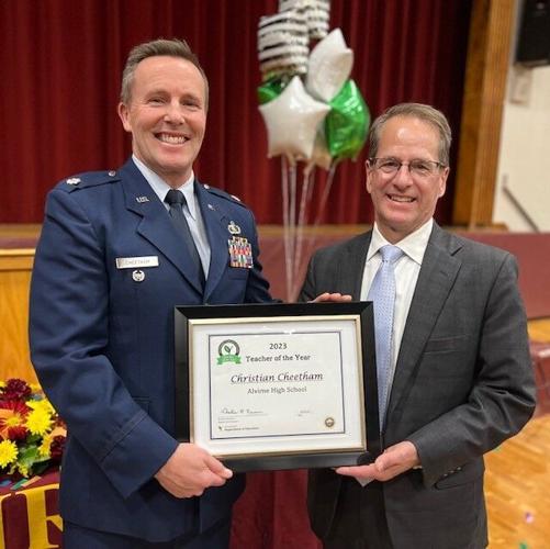 Alvirne High #39 s Christian Cheetham named 2023 NH Teacher of the Year