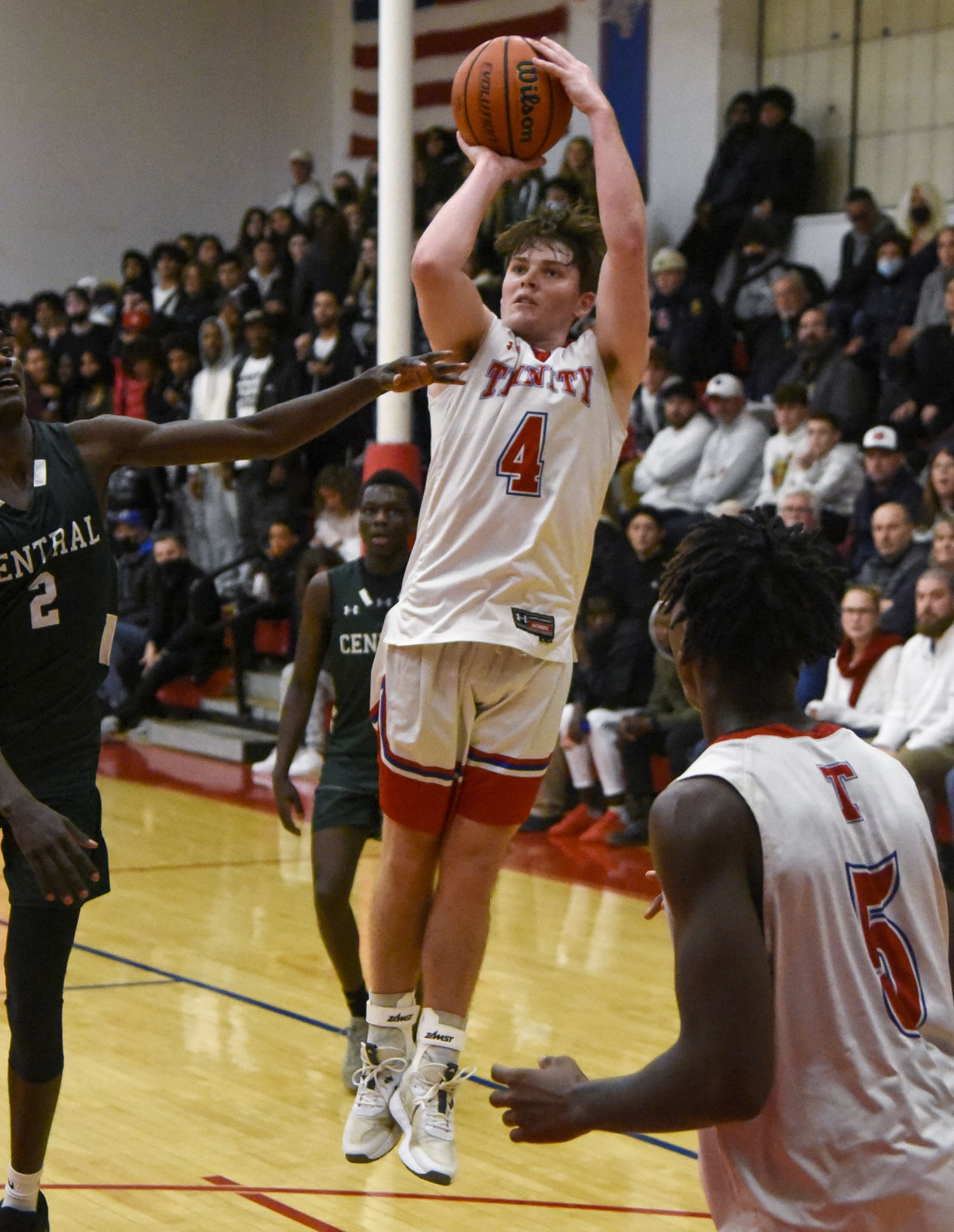 High School Basketball With sharpshooter Politi in the fold Trinity is