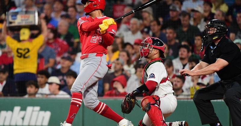Angels blast 3 homers to top Red Sox, record rare back-to-back wins