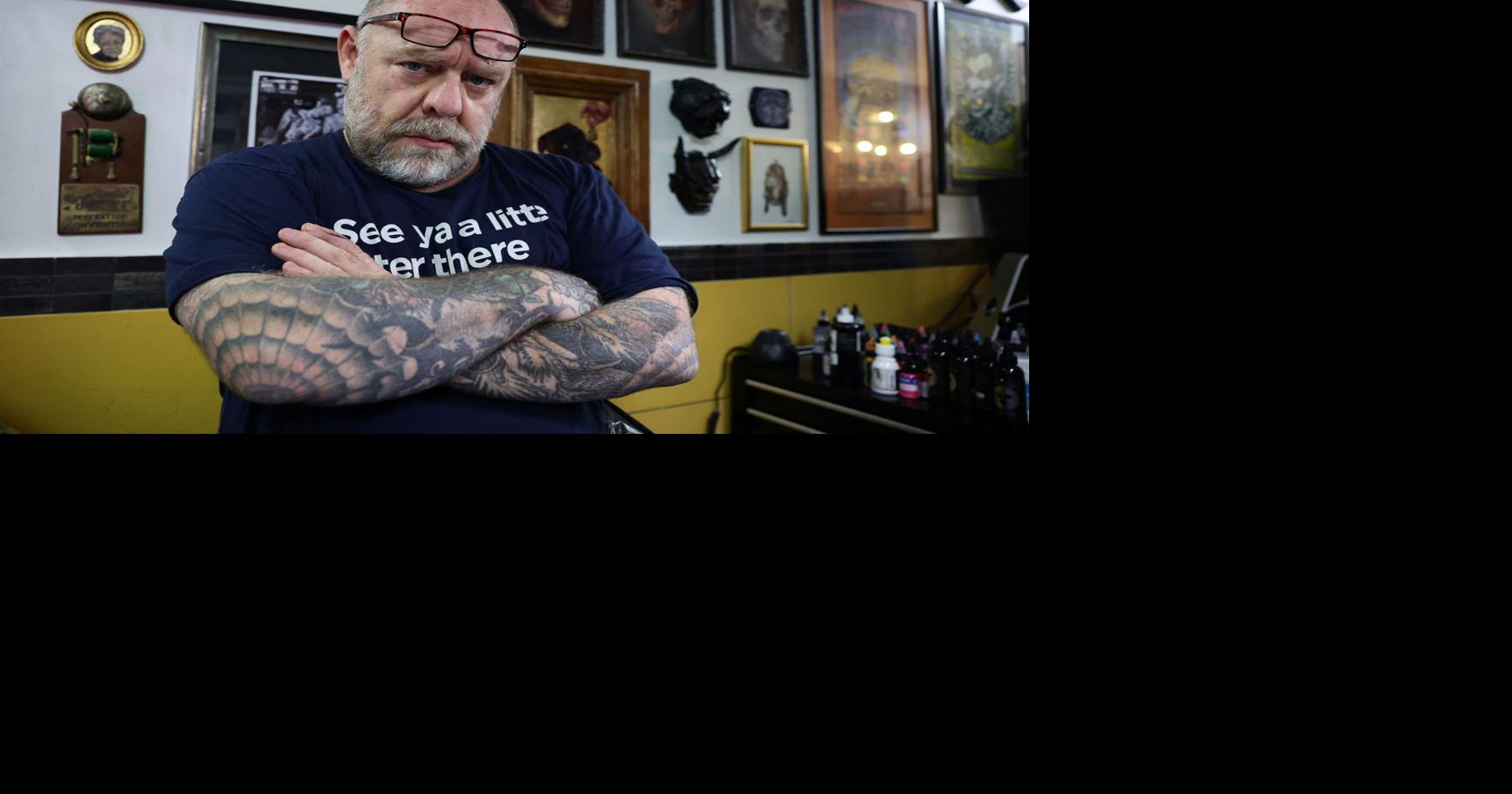 Tattoo artists in uproar over EU ink bans Back Page