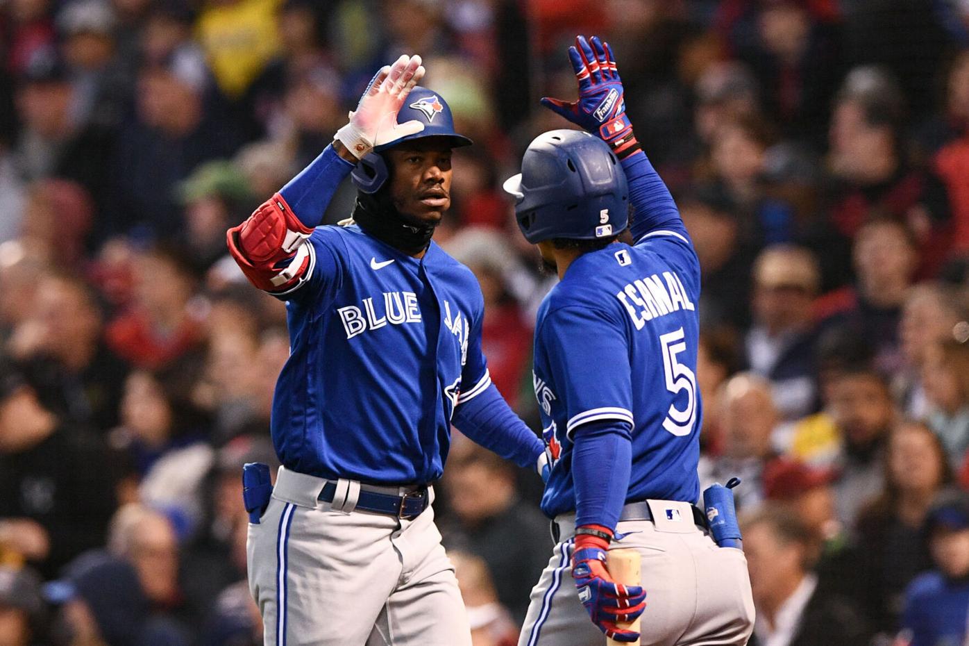 Tapia homer in 5-run second leads Blue Jays over Red Sox 6-1