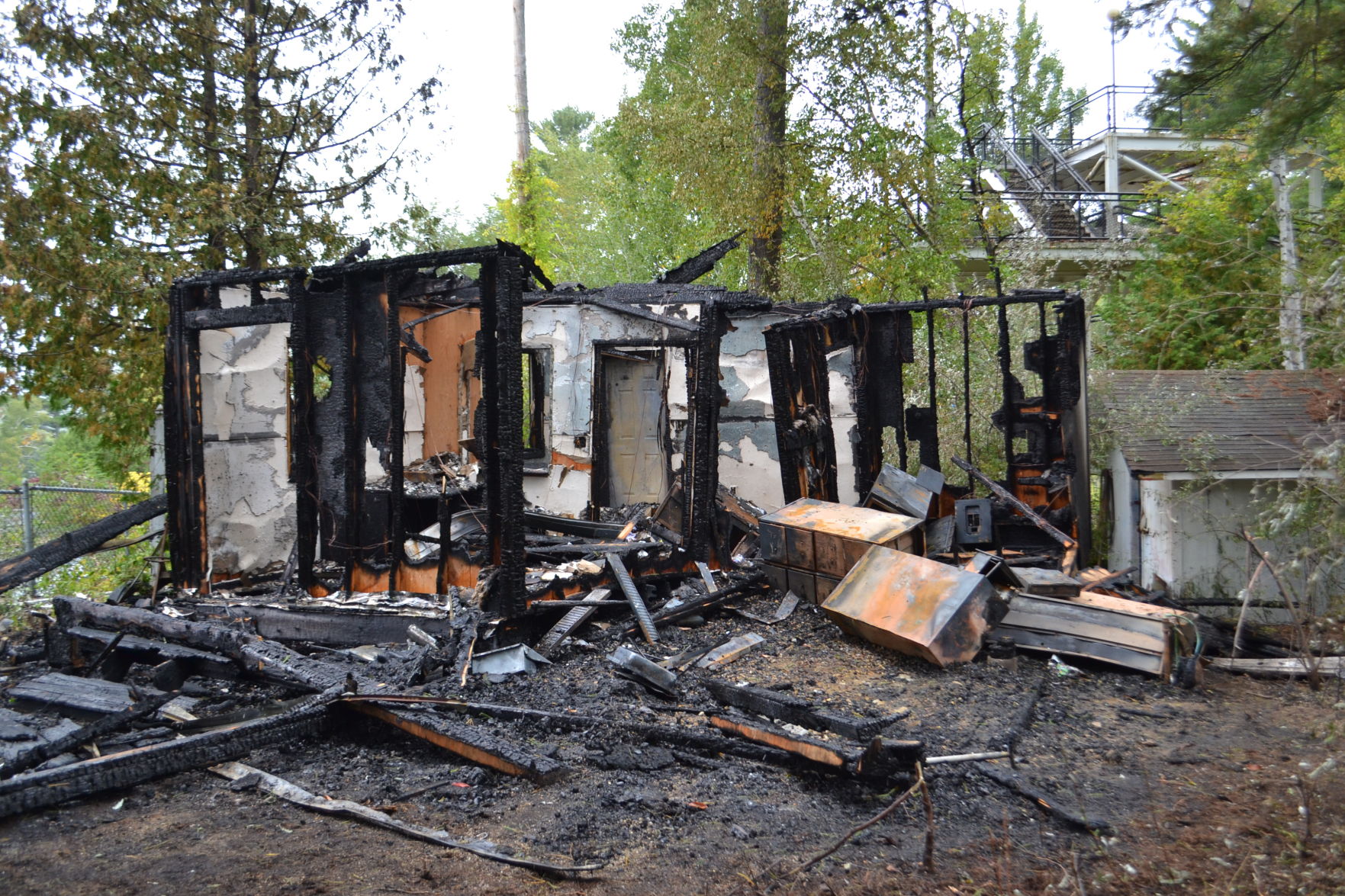 Arson suspected in Weirs Beach water slide fire Public Safety