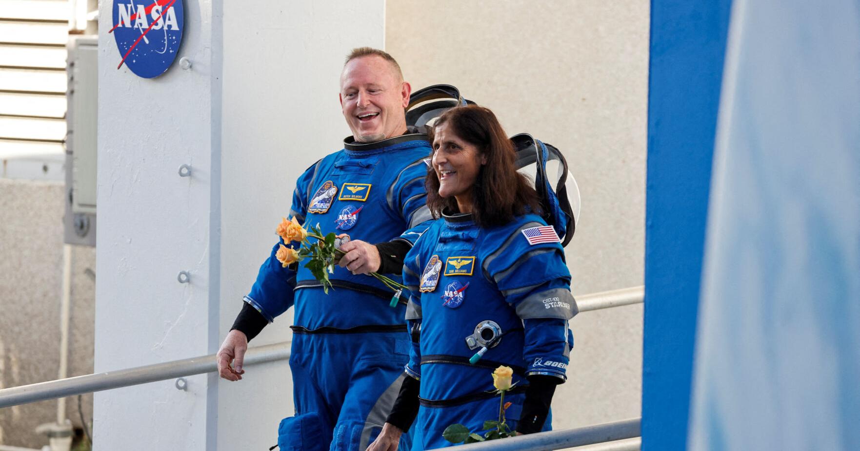 Boeing Starliner's first astronaut crew welcomed aboard space station - Vimarsana News
